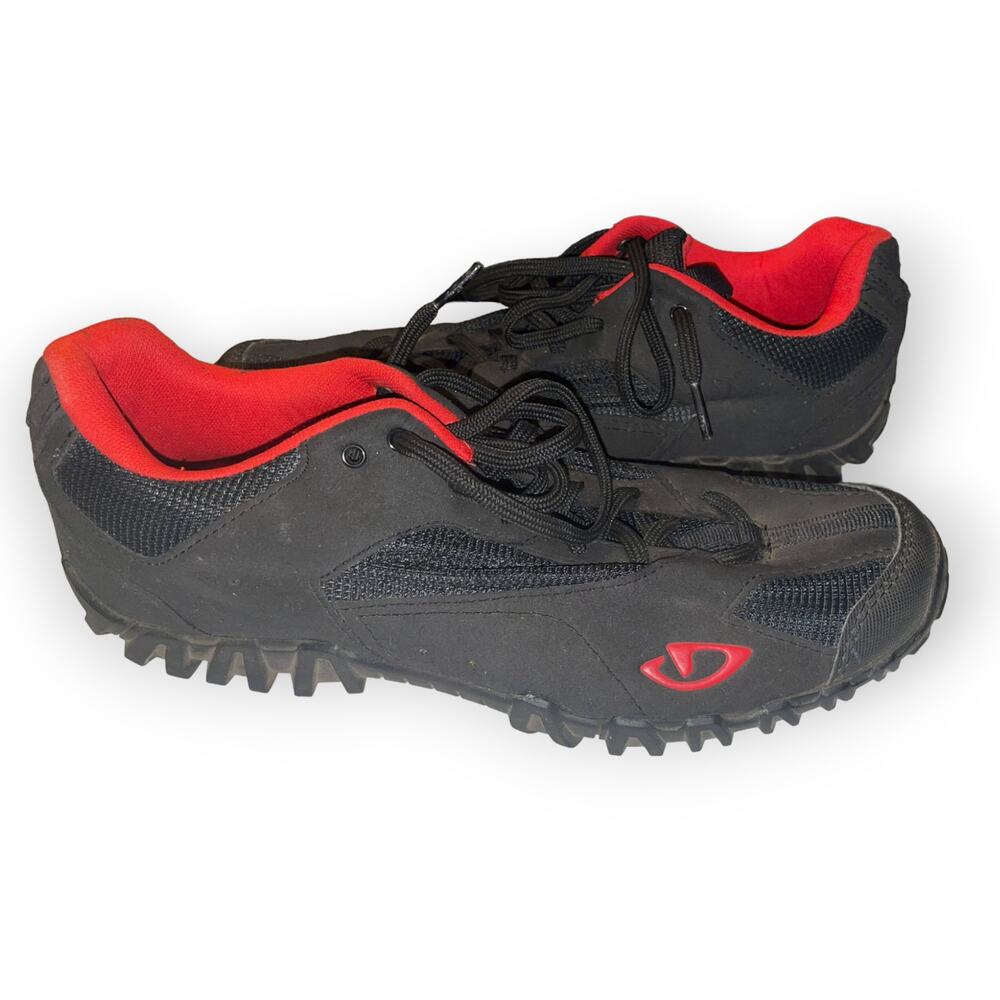 Giro Junction MTB Shoes Performance Exclusive Men's Size US 9.5 Black Red